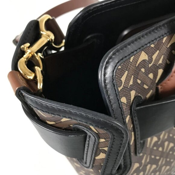 BURBERRY Monogram stripe Hand bag - Picture 8 of 16